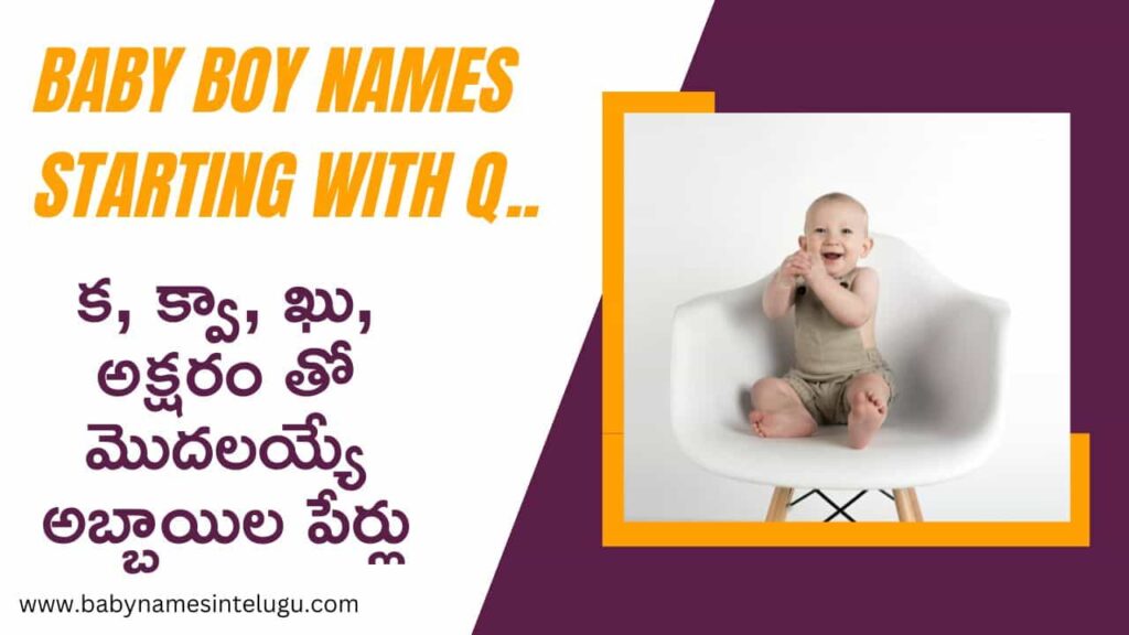 Baby Boy names starting with Q